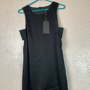 Rag & Bone Clementine Dress Black Shift Side Cut
